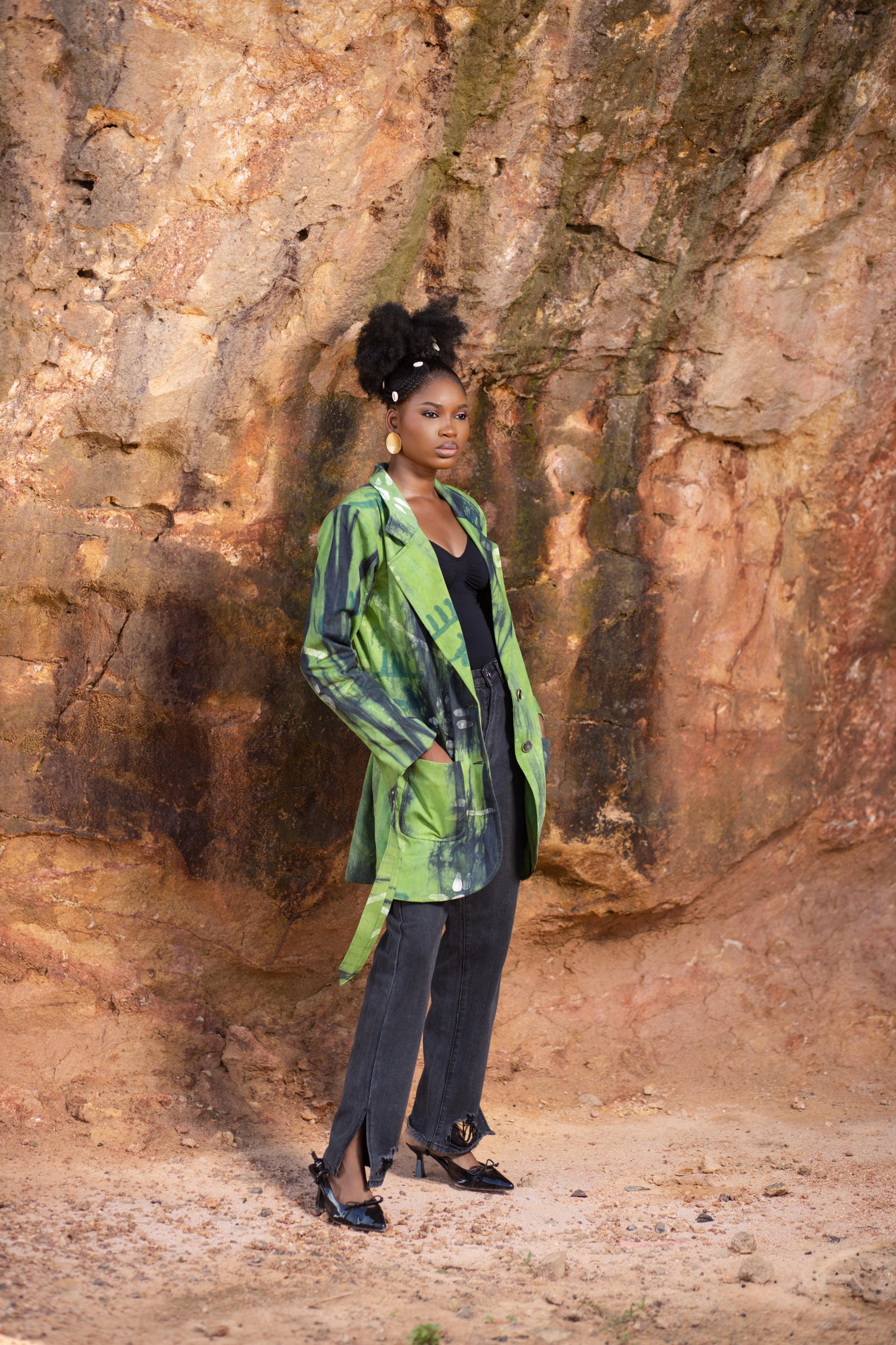 5. Legacy Blazer – Green & Black