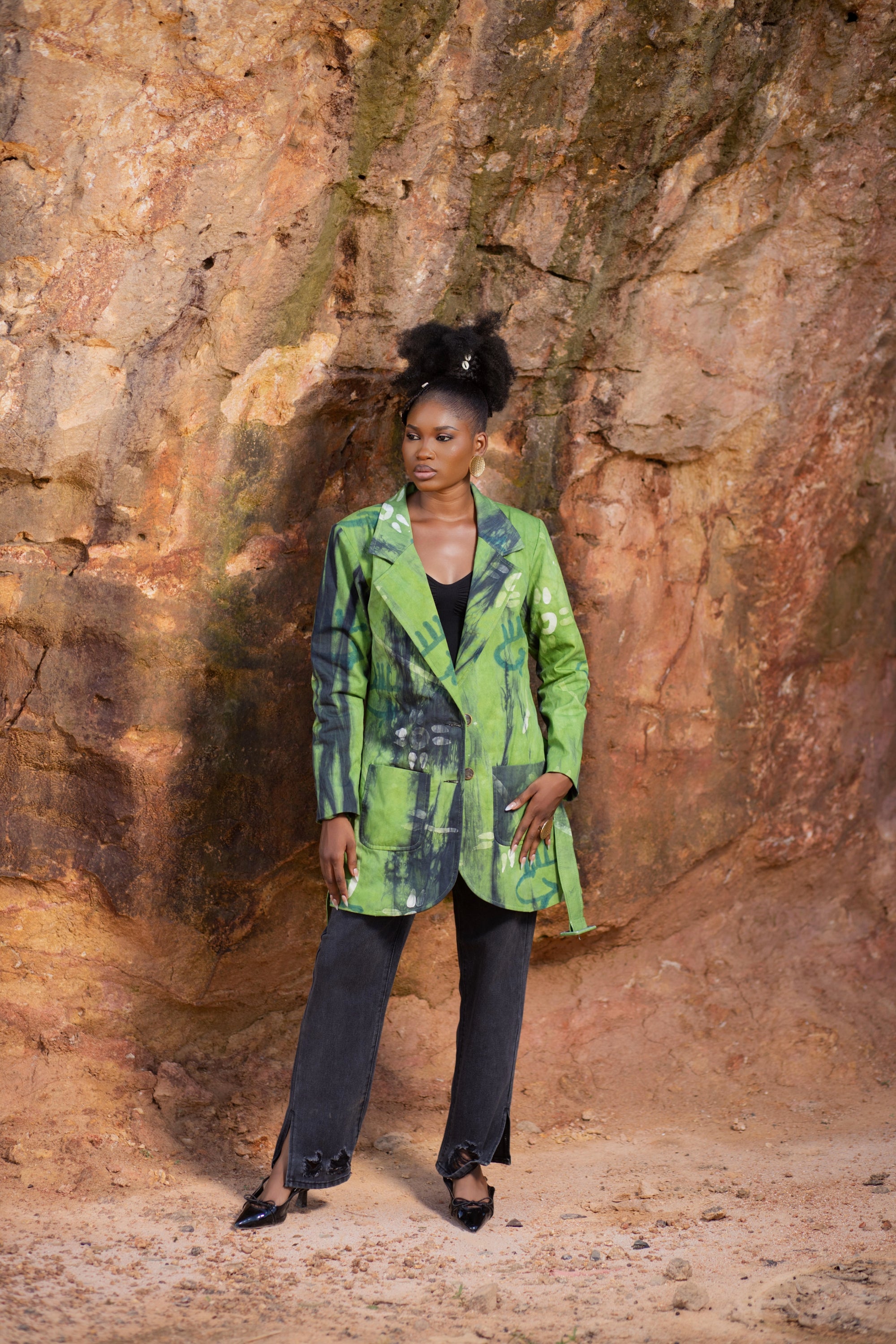 5. Legacy Blazer – Green & Black